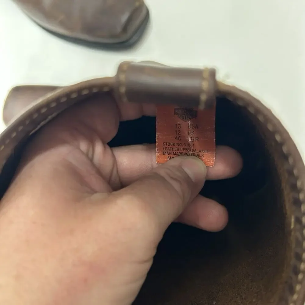 Vintage Harley-Davidson Eagle Harness Boots “Brown”